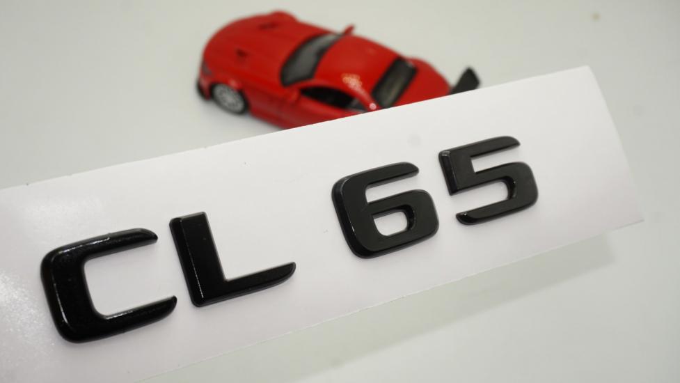 CL 65 Bagaj Parlak Siyah ABS 3M 3D Yazı Logo