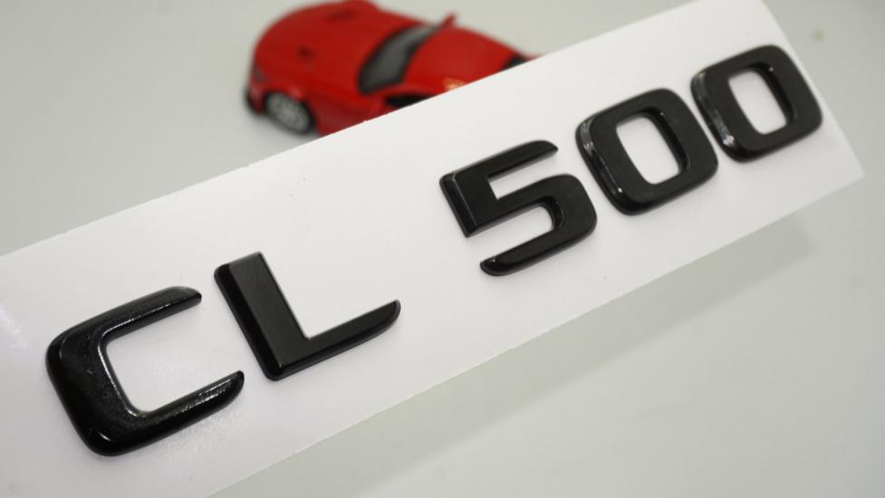 CL 500 Bagaj Parlak Siyah ABS 3M 3D Yazı Logo