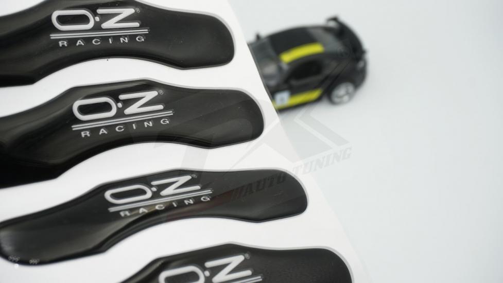 OZ Racing Logo Kaliper Üstü 3M 3D Damla Desen Logo Arma Amblem Seti