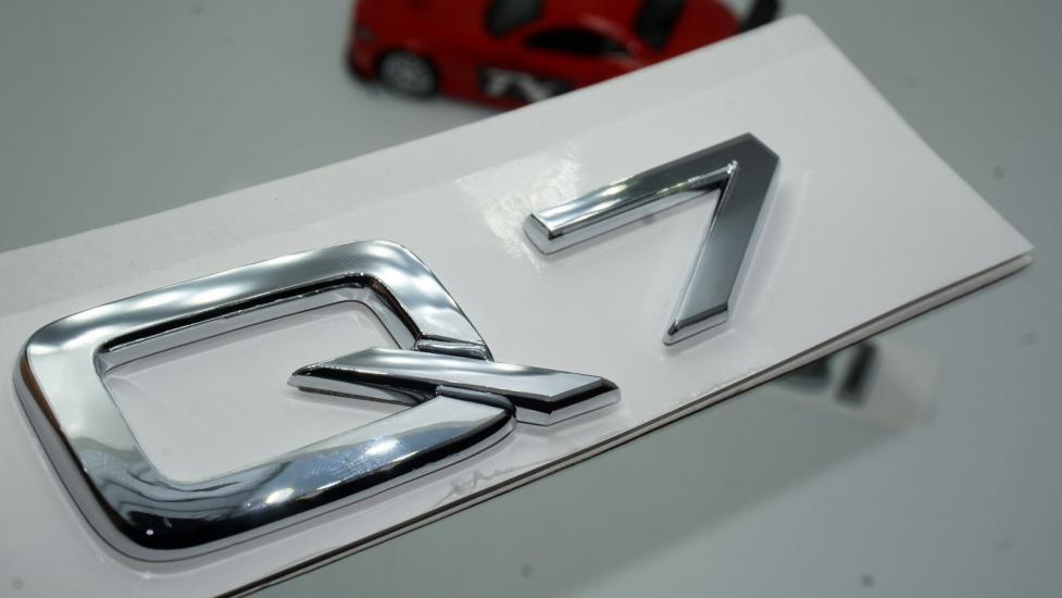 Audi Q7 35 TFSi Krom ABS 3M 3D Bagaj Yazı Logo Orjinal Ürün