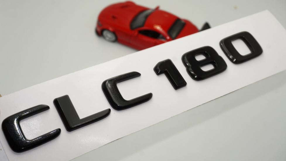CLC 180 Bagaj Parlak Siyah ABS 3M 3D Yazı Logo