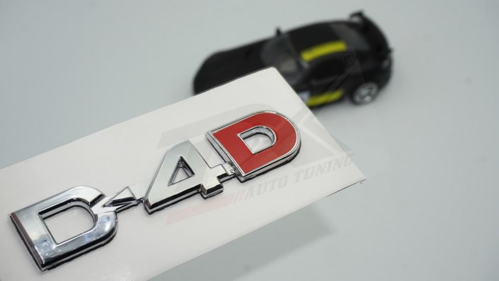 Toyota D4D RAV4 Toyota Camry Hilux Verso Bagaj Krom ABS Yazı Logo Arma