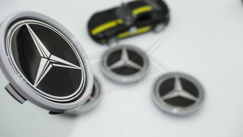 Mercedes Benz Jant Göbeği Kapak Seti 68mm