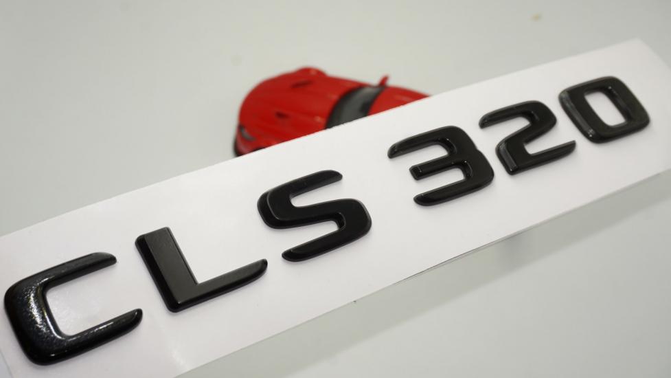 CLS 320 Bagaj Parlak Siyah ABS 3M 3D Yazı Logo