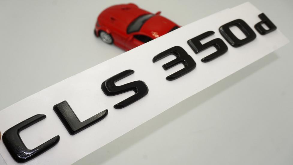 DK Tuning CLS 350d Bagaj Parlak Siyah ABS Yazı Logo Benz ile Uyumlu