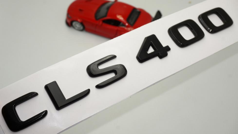 CLS 400 Bagaj Parlak Siyah ABS 3M 3D Yazı Logo