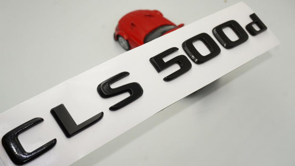 CLS 500d Bagaj Parlak Siyah ABS 3M 3D Yazı Logo