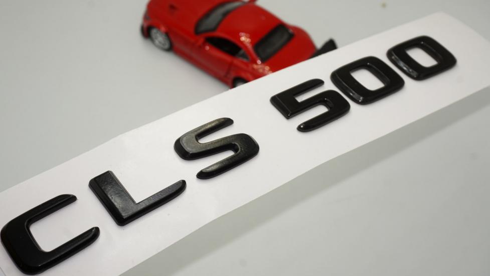CLS 500 Bagaj Parlak Siyah ABS 3M 3D Yazı Logo