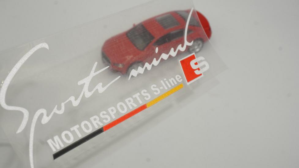 DK Tuning Audi Motorsport S Line SportMind Sticker