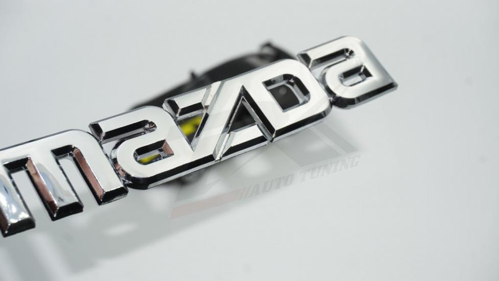 Mazda Bagaj 3M 3D Krom ABS Logo Amblem