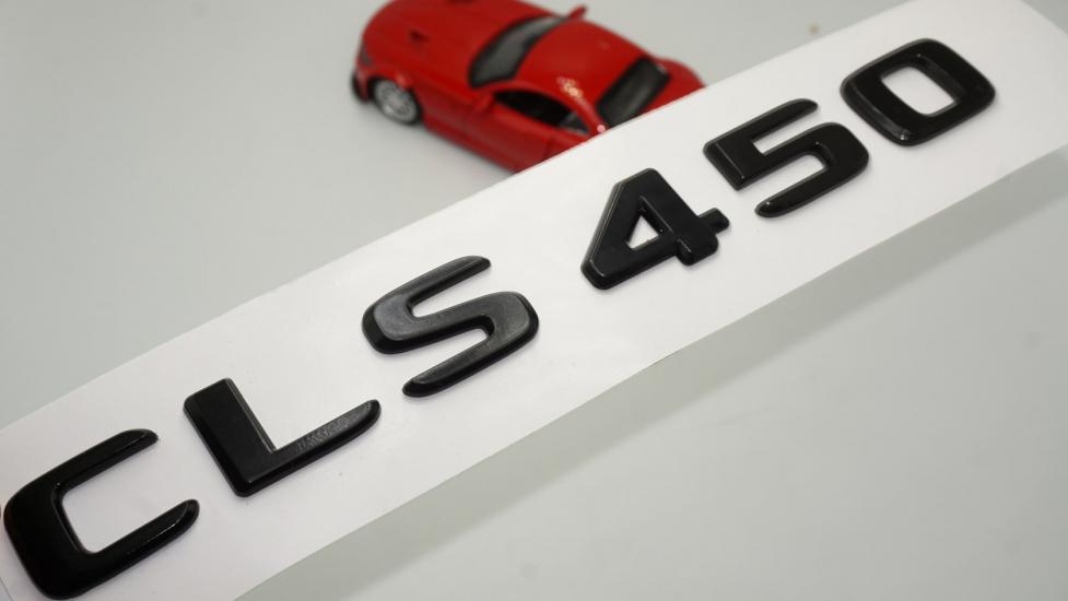 CLS 450 Bagaj Parlak Siyah ABS 3M 3D Yazı Logo
