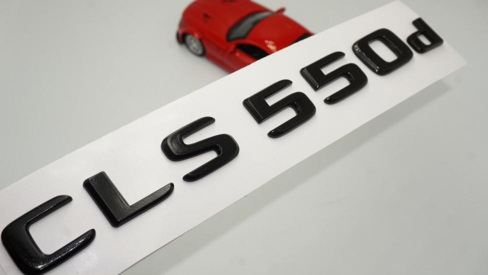 CLS 550d Bagaj Parlak Siyah ABS 3M 3D Yazı Logo