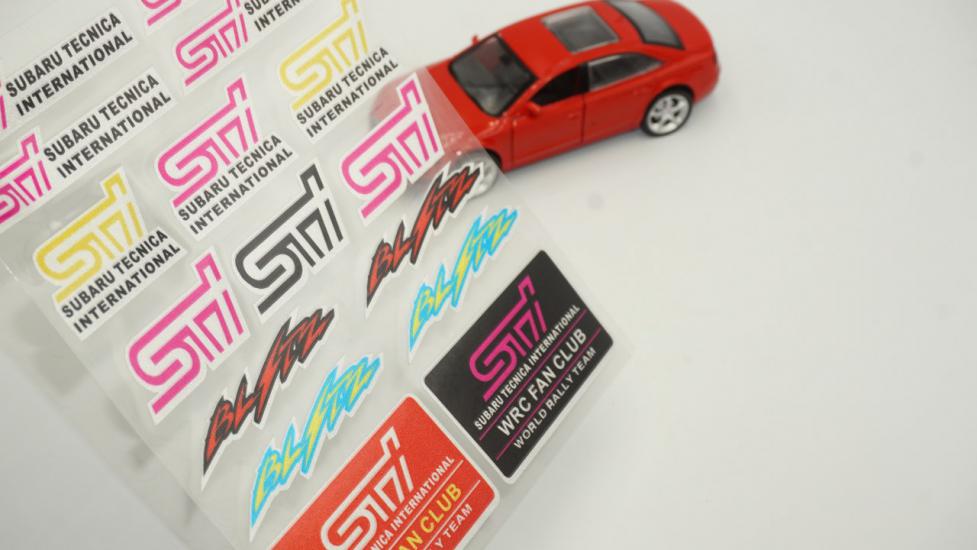 Subaru Sti Tecnica International Grup Sticker