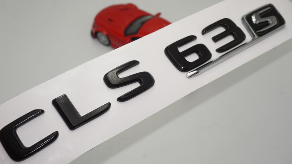 CLS 63S Bagaj Parlak Siyah ABS 3M 3D Yazı Logo