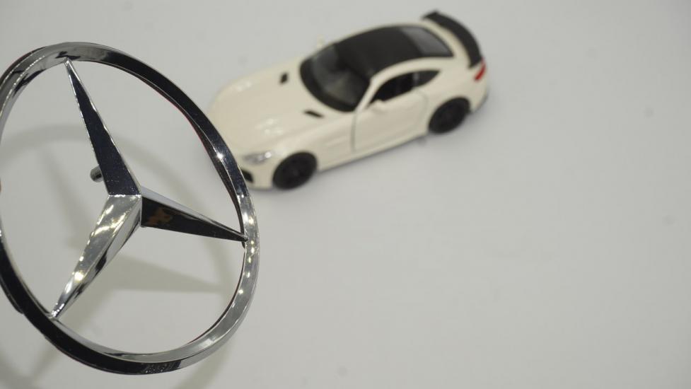 Mercedes Benz C Sınıfı Bagaj Krom ABS 3M Tırnaklı Yıldızı
