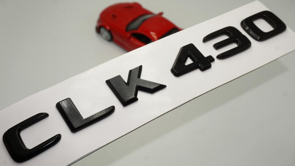 DK Tuning CLK 430 Bagaj Parlak Siyah ABS Yazı Logo Benz İle Uyumlu