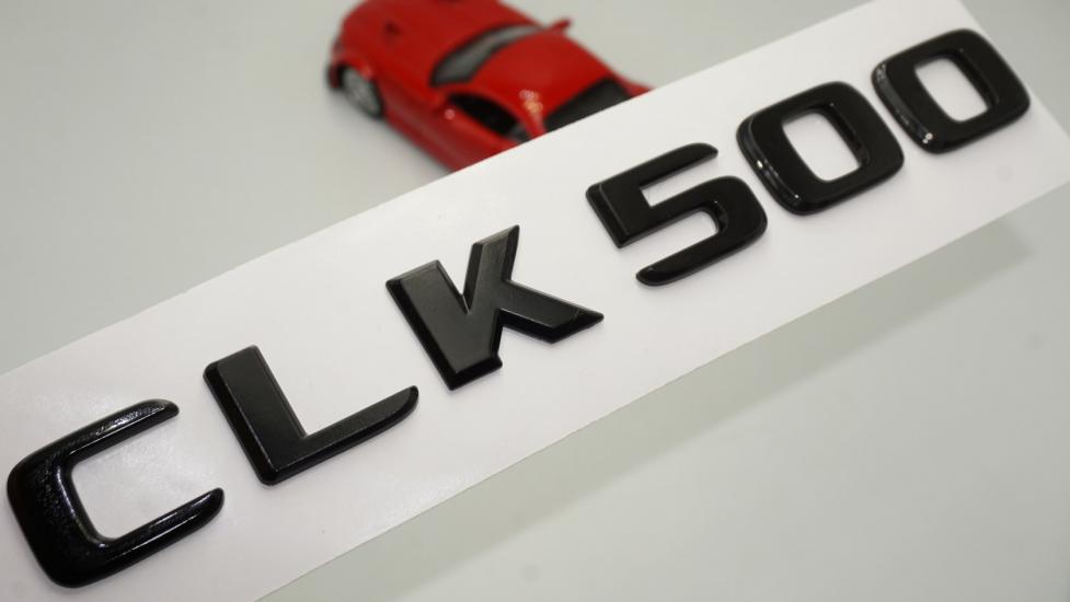 CLK 500 Bagaj Parlak Siyah ABS 3M 3D Yazı Logo