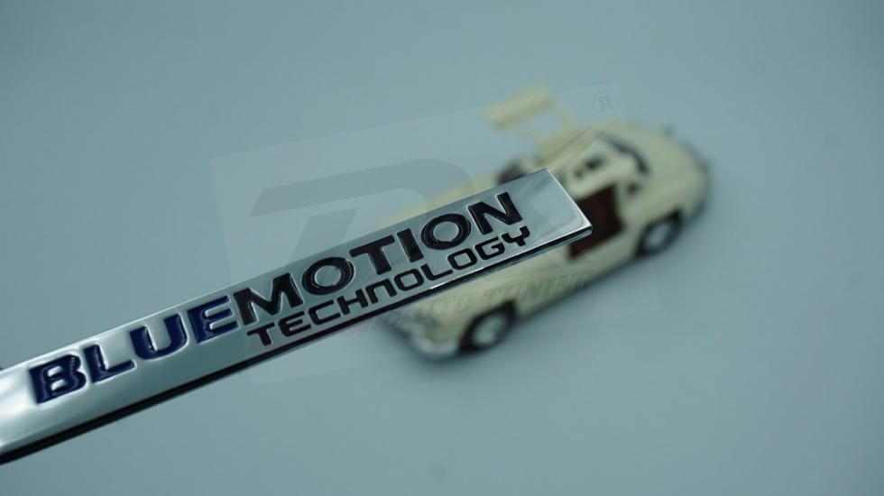 Volkswagen Bluemotion Technology Krom Metal Bagaj 3M Logo Amblem