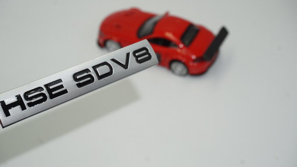 Land Rover Range Rover Sport HSE SDV8 Bagaj Gri Metal Logo Amblem