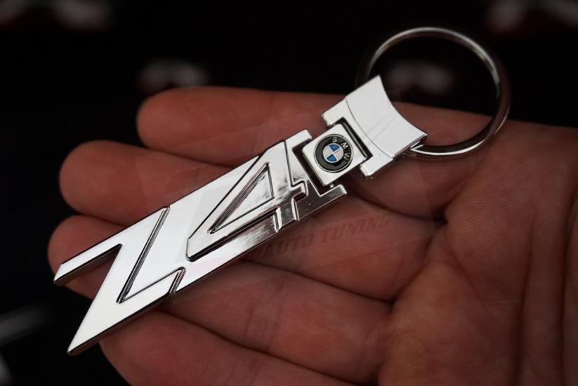 Bmw Z4 Logo Krom Metal Stil Anahtarlık