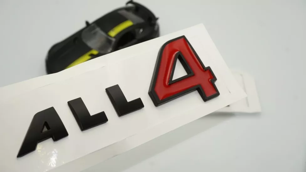 Mini Cooper ALL4 3M 3D Kapı Yazı Logo 2 Li Set Orjinal Ürün