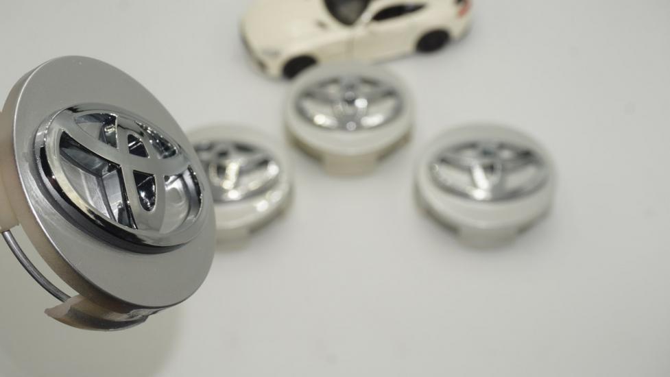 DK Tuning Jant Göbeği Gri Kapak Seti 62mm Toyota İle Uyumlu