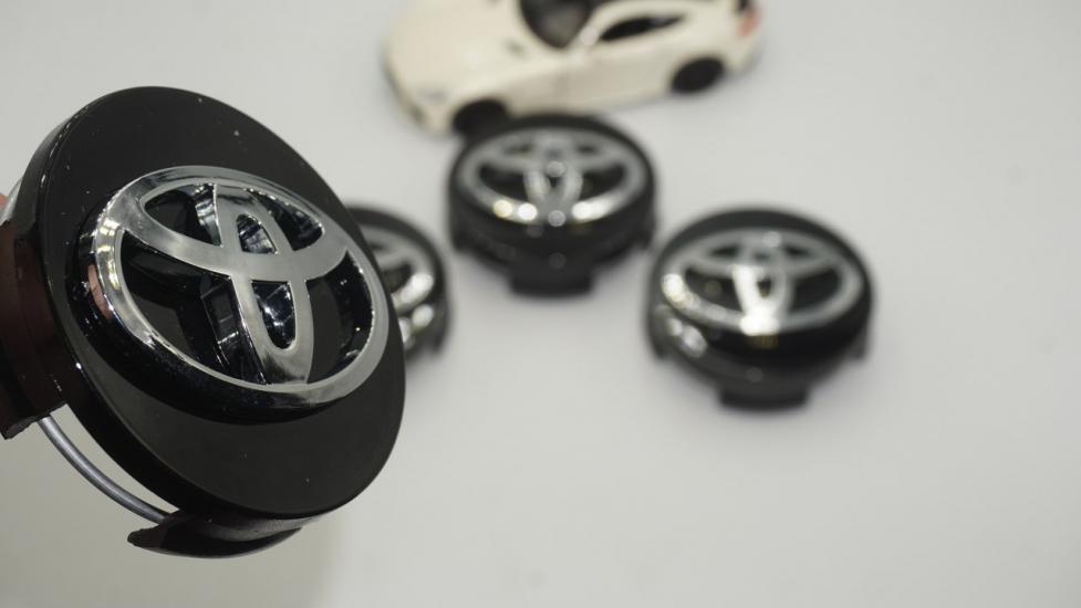 DK Tuning Jant Göbeği Siyah Kapak Seti 62mm Toyota İle Uyumlu