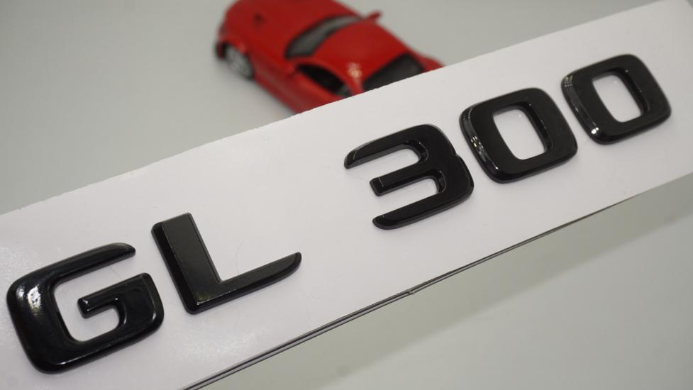 GL 300 Bagaj Parlak Siyah ABS 3M 3D Yazı Logo