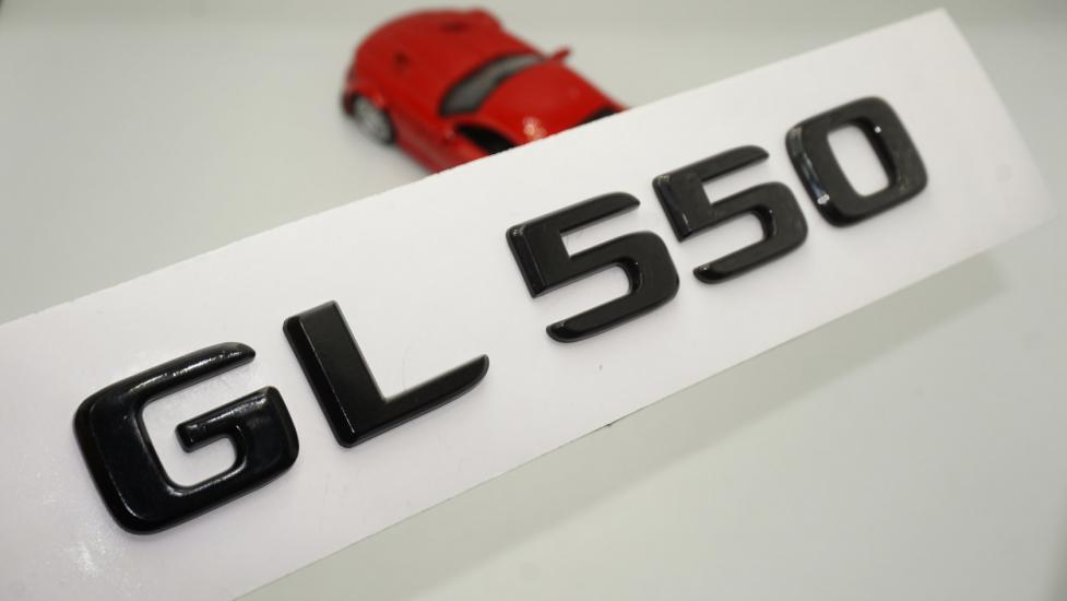 GL 550 Bagaj Parlak Siyah ABS 3M 3D Yazı Logo