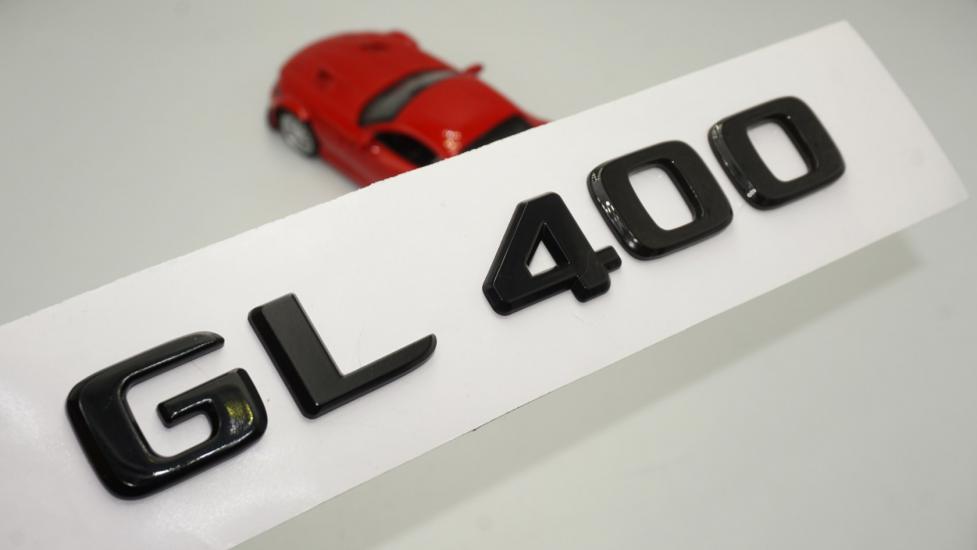 GL 400 Bagaj Parlak Siyah ABS 3M 3D Yazı Logo