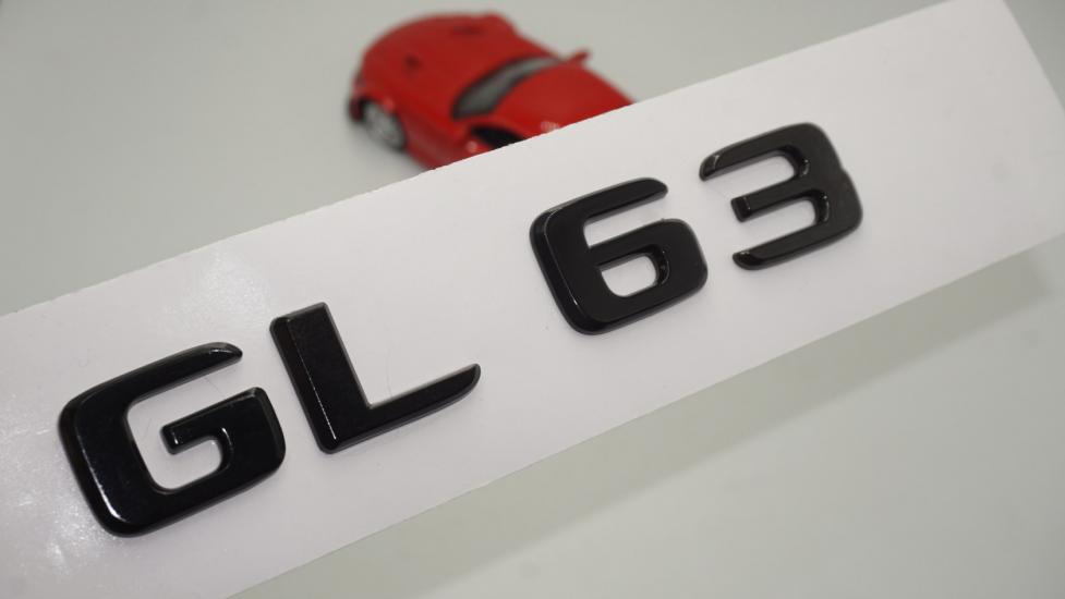 GL 63 Bagaj Parlak Siyah ABS 3M 3D Yazı Logo