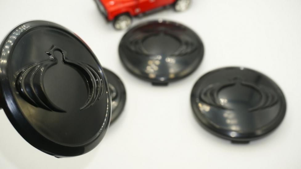 DK Tuning Ssangyong Actyon Sport Siyah Jant Göbeği Kapak Seti 87mm