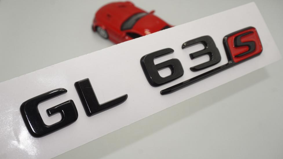 GL 63S Bagaj Parlak Siyah ABS 3M 3D Yazı Logo