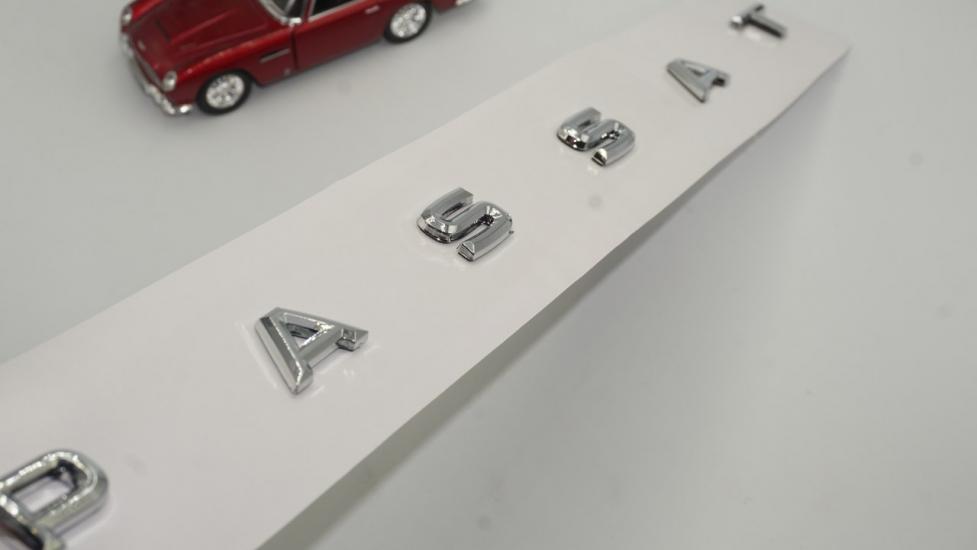 Volkswagen Passat Yeni Nesil Bagaj Yazı Logo Krom Siyah ABS Orjinal Ürün