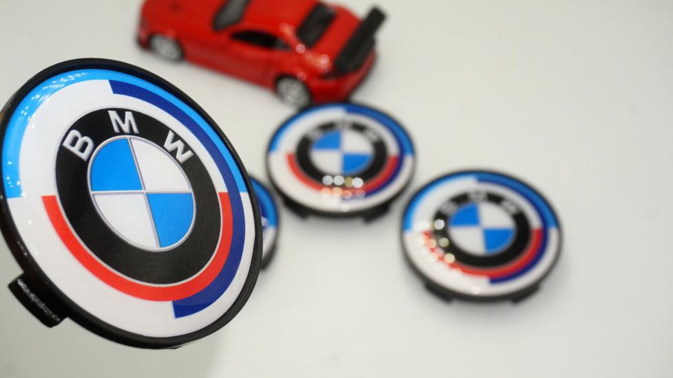 Bmw 50.Yıl Jant Göbeği Kapak Seti 68mm