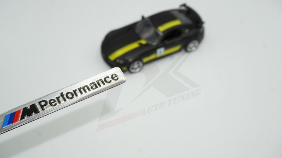 Bmw M Performance Logo Torpido Bagaj 3M 3D Metal Logo Amblem