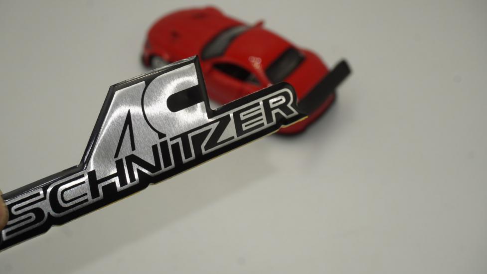 Bmw AC Schnitzer Logo Metal Bagaj 3M 3D Logo Arma