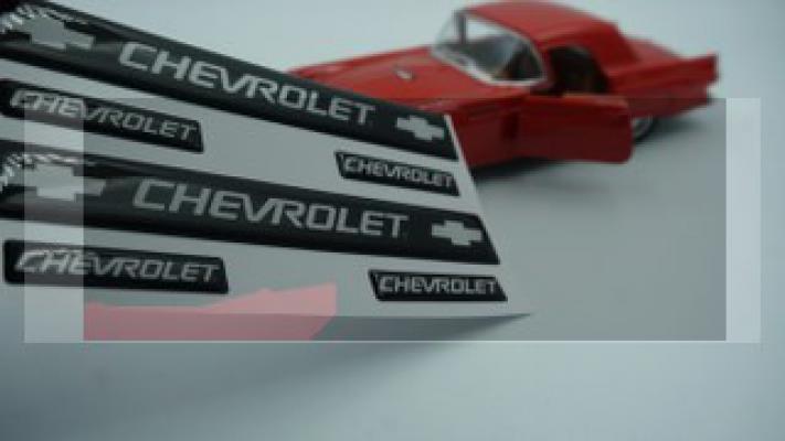 Chevrolet Logo Damla Silikon Grup Sticker