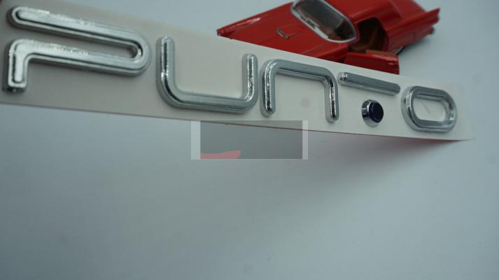 Fiat Punto Yeni Nesil Bagaj Krom ABS 3M 3D Yazı Logo Amblem