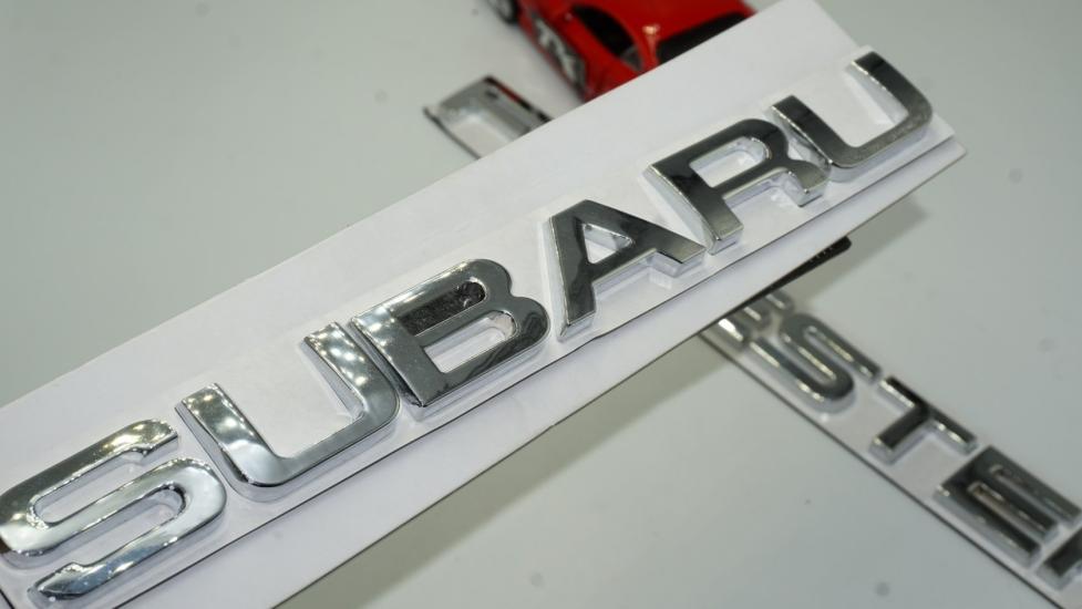 Subaru Forester Krom ABS 3M 3D Bagaj Yazı Logo Seti Orjinal Ürün