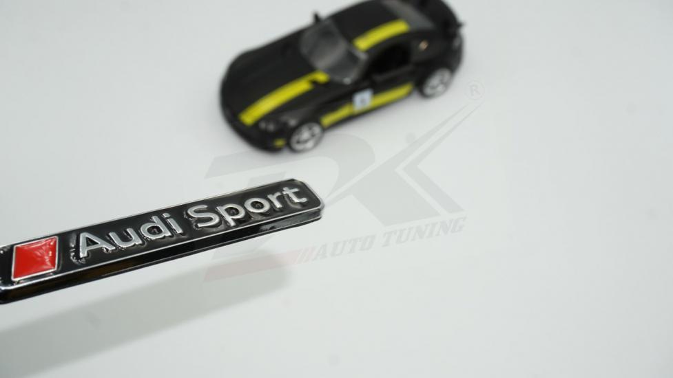 Audi Sport A1 A2 A3 A4 A5 A6 A7 Q Series Bagaj Krom Metal Logo