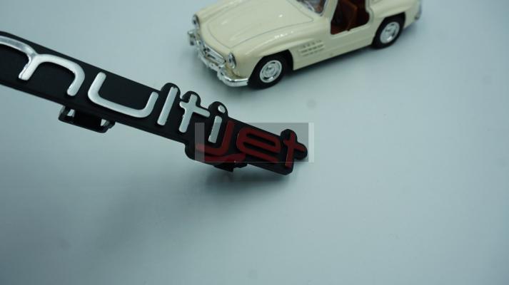 Fiat Doblo Multijet Ön Panjur Tırnaklı Yazı Logo Amblem
