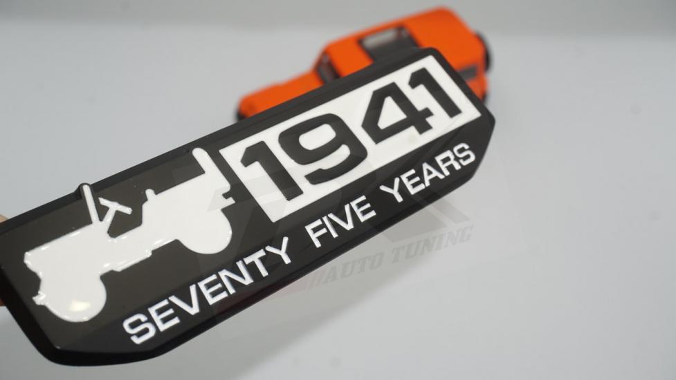 Jeep 1941 Wrangler Cherokee Renegade Patriot Bagaj Yazı Krom Metal 3M Logo