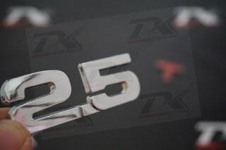 Audi 2.5 T Bagaj Yazı Logo 3M 3D Krom Metal Orjinal Ürün