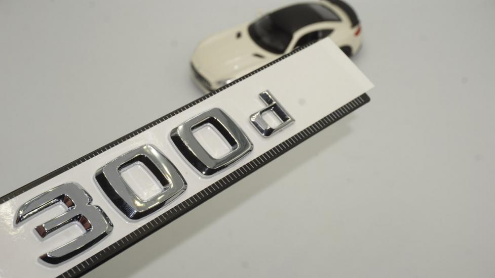 300d Bagaj Krom ABS 3M 3D Yazı Logo