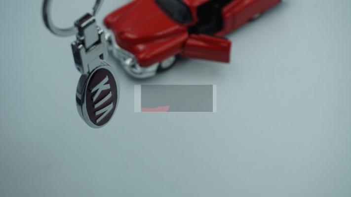 Kia Logo Krom Metal Çift Yön Anahtarlık 2021 Style