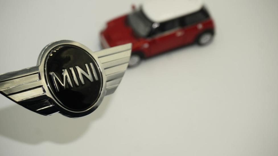 Mini Cooper R61 F55 F56 F54 F60 Kaput Krom Metal 3M Logo