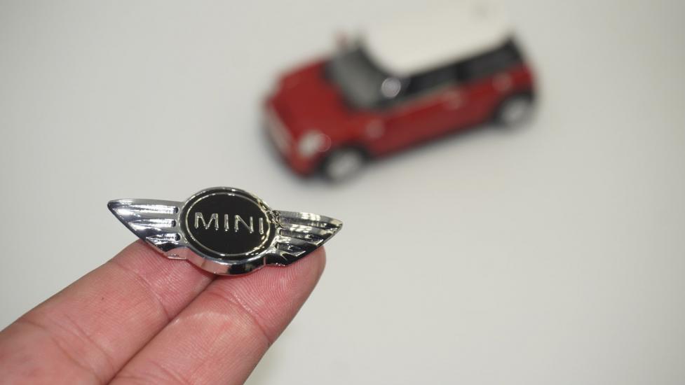 Mini Cooper Direksiyon Göbeği Krom Metal Logo Oem Ürün