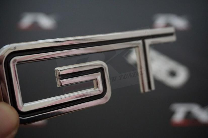 Buick GT Bagaj Krom Metal 3M 3D Yazı Logo