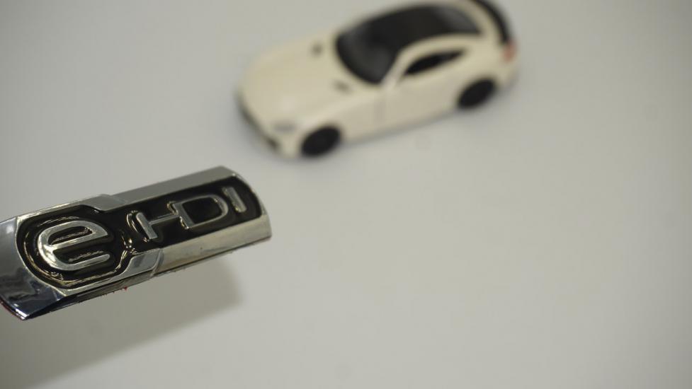 Citroen E HDİ Krom ABS Bagaj Logo Amblem Arma